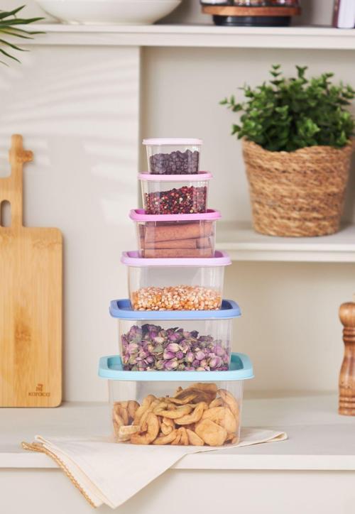 Dora Purple 6 Parça Saklama Kabı