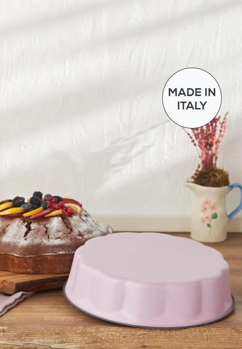 Multicake Karbon Çelik Fiorella Kek Kalıbı 26 Cm Lila