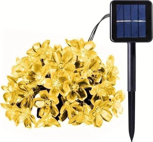 Solar 5m 50 Led Papatya Gün Işığı 8 Fonksiyonlu