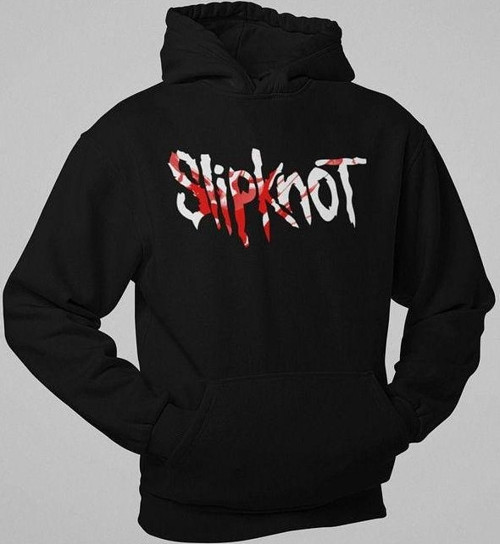 Slipknot Yazılı Unisex Oversize Rock Metal Hoodie