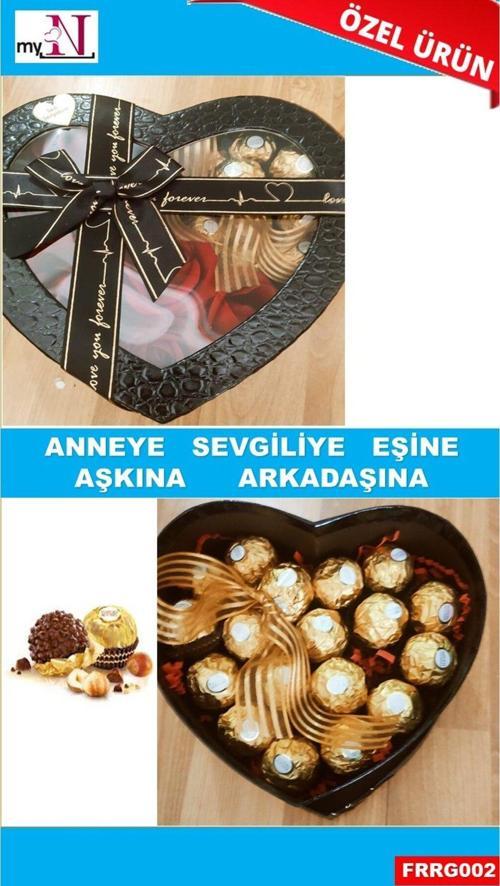 Anneye Sevgiliye Eşine Aşkına Arkadaşa Çikolata Mutluluk Kutusu