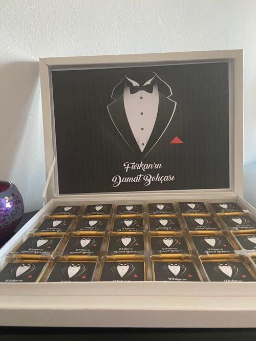 Damat Bohça Tanışma Çikolatası