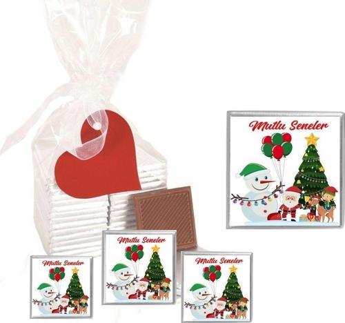 Yılbaşı Madlen Çikolata 10'Lu Paket Olarak Gelecek Model-5