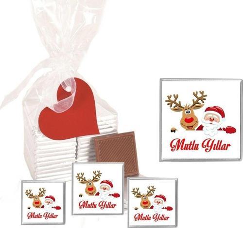 Yılbaşı Madlen Çikolata 10'Lu Paket Olarak Gelecek Model-2