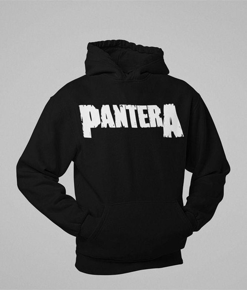 Pantera Yazılı Unisex Oversize Müzik Grubu Hoodie