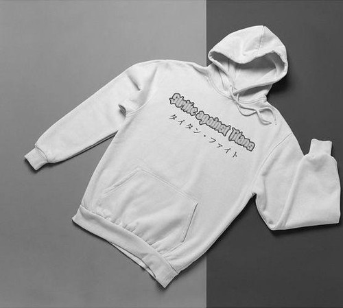 Strike Against Titans Yazılı Unisex Oversize Anime Hoodie