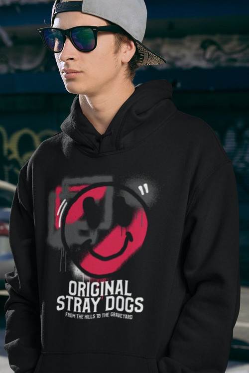Original Stray Dogs Baskılı Unisex Oversize Tasarım Hoodie
