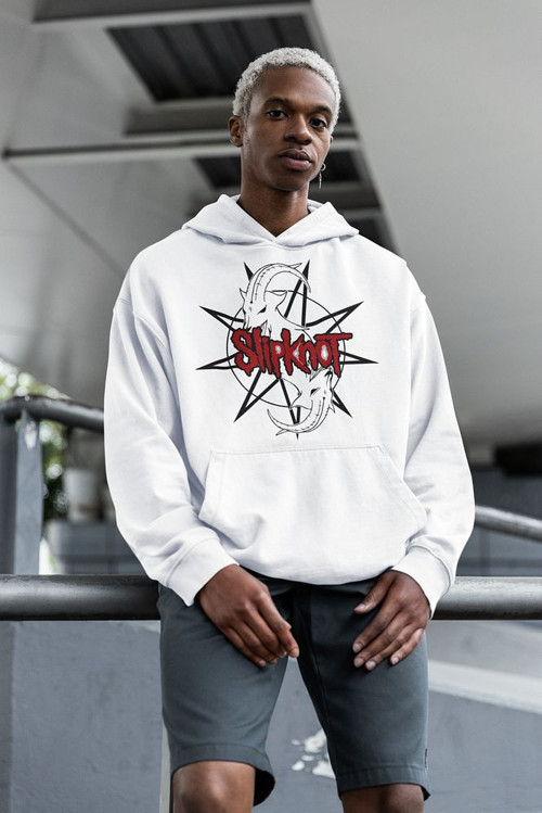 Slipknot Tasarım Baskılı Unisex Oversize Hoodie
