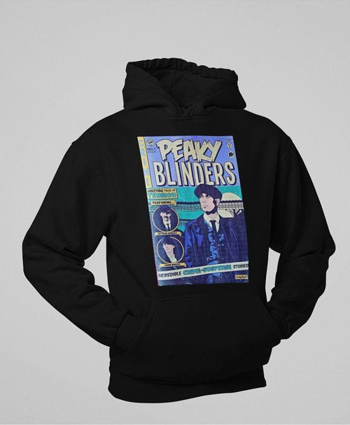 Peaky Blinders Baskılı Unisex Oversize Dizi Hoodie