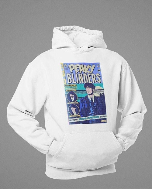 Peaky Blinders Baskılı Unisex Oversize Dizi Hoodie