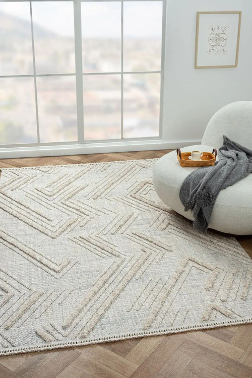 Polyester Bukleli Kolay Temizlenebilir Kullanışlı Modern Avanos Serisi 1502