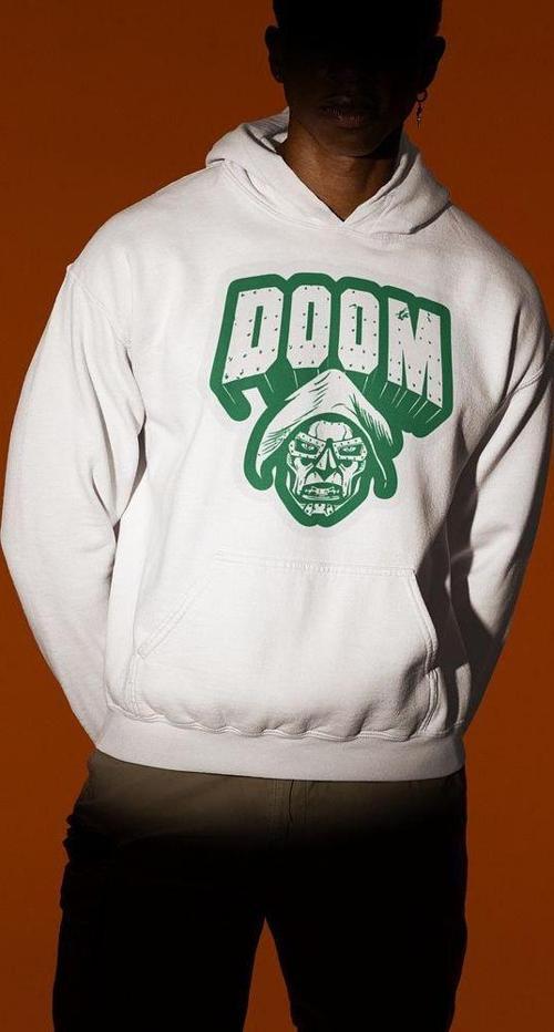 Doctor Doom Marvel Karakter Baskılı Unisex Oversize Hoodie