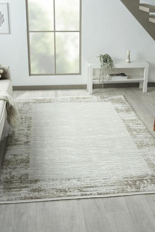 Frt Makinede Yıkanabilir Kaymaz Taban Modern Yolluk Koridor Salon Mutfak Halısı