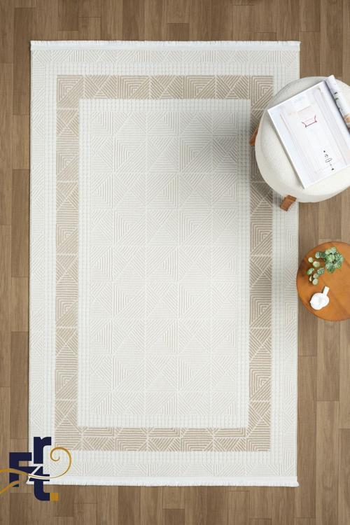 Salon Mutfak Koridor Yolluk Yumuşak Doku Tozumaz Saçaklı Dokuma Makine Halısı