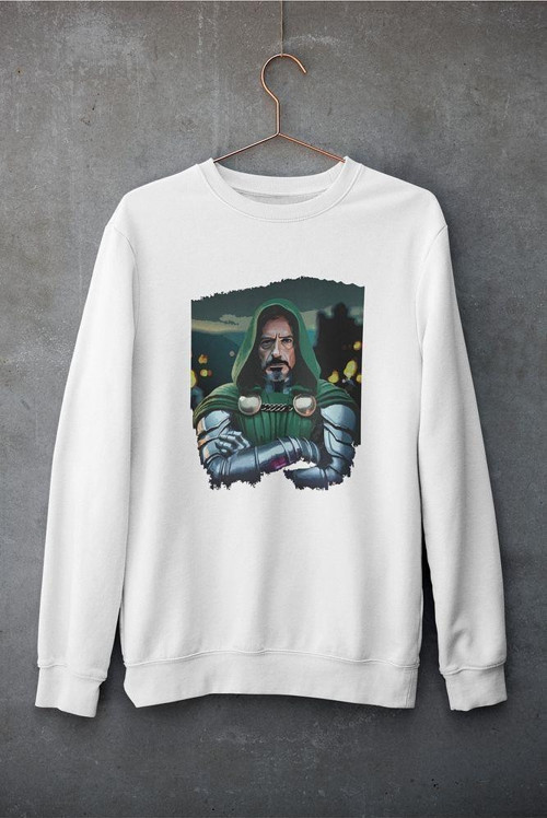 Doctor Doomsday Baskılı Unisex Oversize Marvel Karakter Sweatshirt