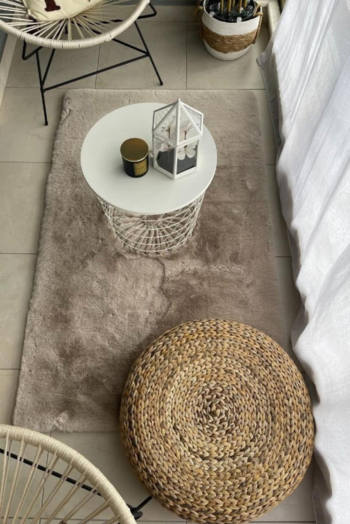 Yumuşak Tüylü Puffy Peluş Salon Çocuk Odası Mutfak Koridor Yolluk Halısı