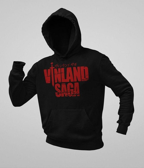 Vinland Saga Anime Dizi Yazılı Unisex Oversize Hoodie