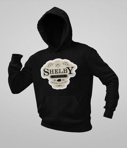 Shelby Company Yazılı Unisex Oversize Peaky Blinders Hoodie