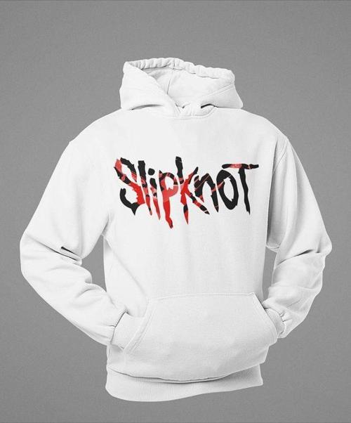 Slipknot Yazılı Unisex Oversize Rock Metal Hoodie