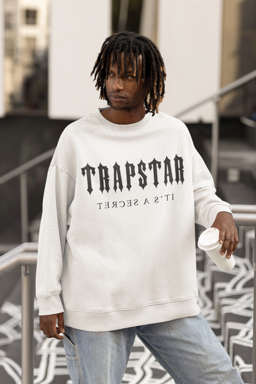 Trapstar Its A Secret Yazılı Unisex Oversize Sweatshirt