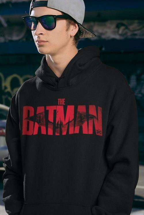 The Batman Dc Karakter Baskılı Unisex Oversize Marvel Hoodie