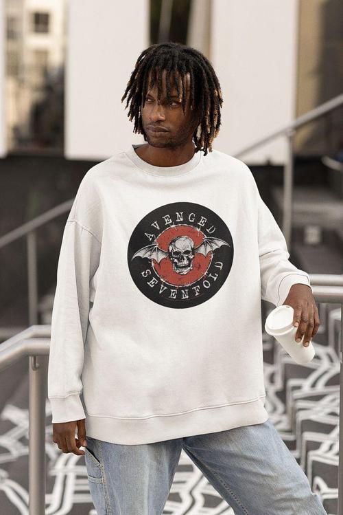 Avenged Sevenfold Baskılı Unisex Oversize Müzik Grubu Sweatshirt