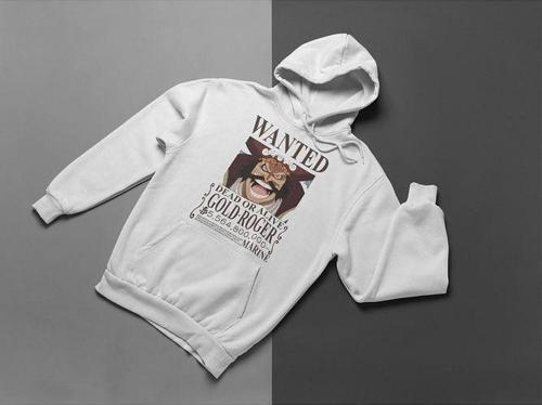 Gold Roger Unisex Oversize Anime Hoodie