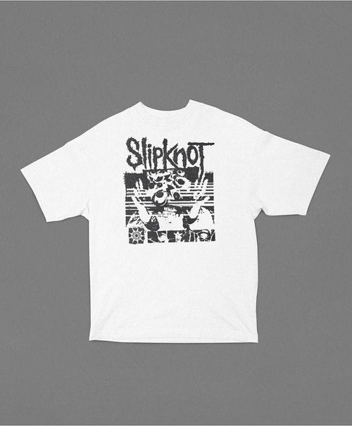 Slipknot Baskılı Unisex Tişört, Oversize Anime Tişört