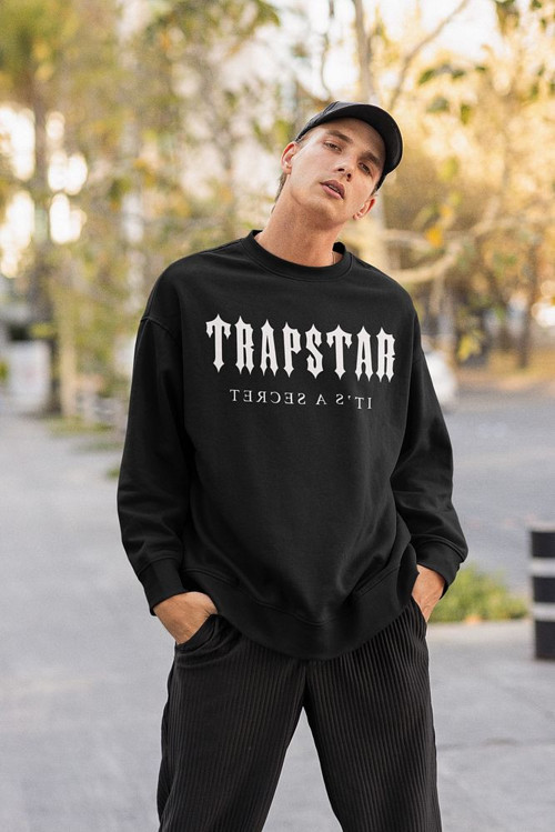Trapstar It's A Secret Yazılı Unisex Oversize Sweatshirt