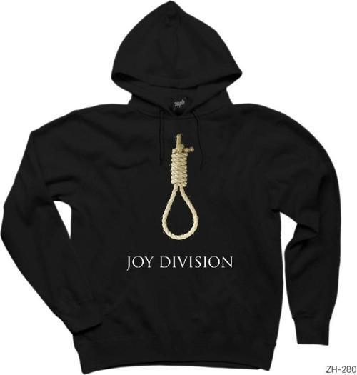 Joy Division Hang Siyah Kapşonlu Sweatshirt Hoodie