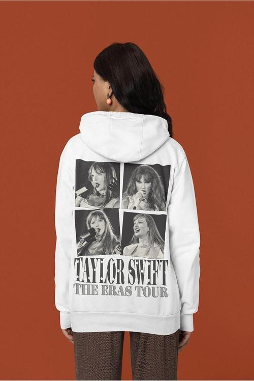 Taylor Swift The Eras Tour Baskılı Unisex Oversize Şarkıcı Hoodie