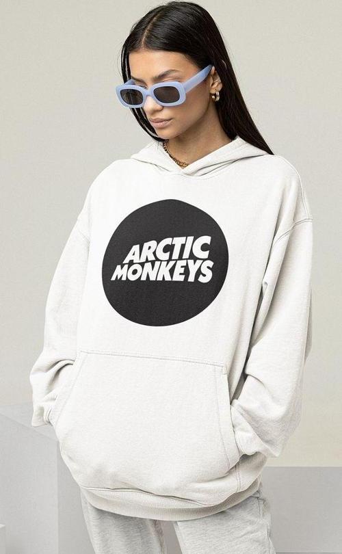 Arctic Monkeys Baskılı Unisex Oversize Müzik Grubu Hoodie