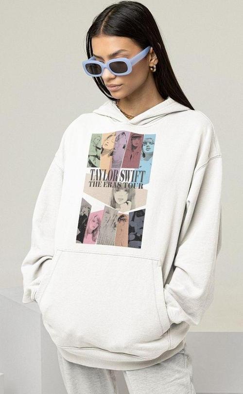 Taylor Swift The Eras Tour Baskılı Unisex Oversize Şarkıcı Hoodie
