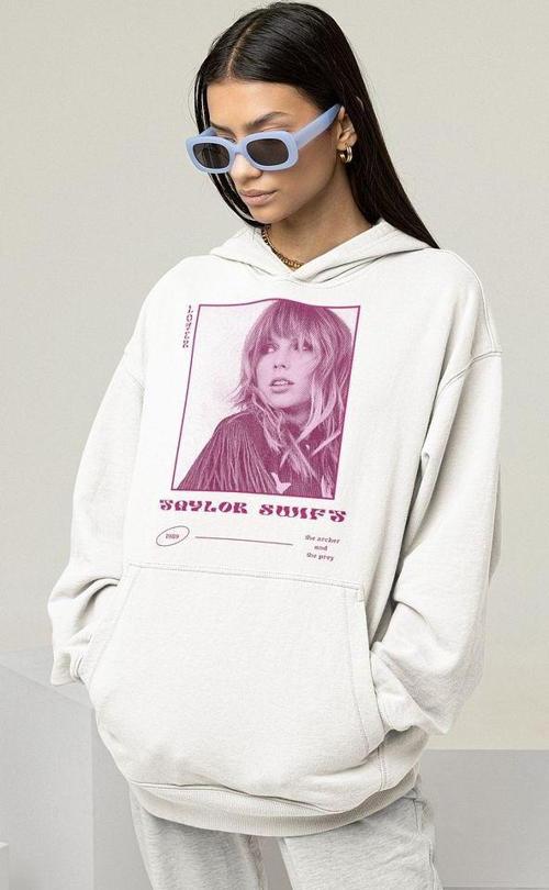 1989 Taylor Swift Baskılı Unisex Oversize Şarkıcı Hoodie