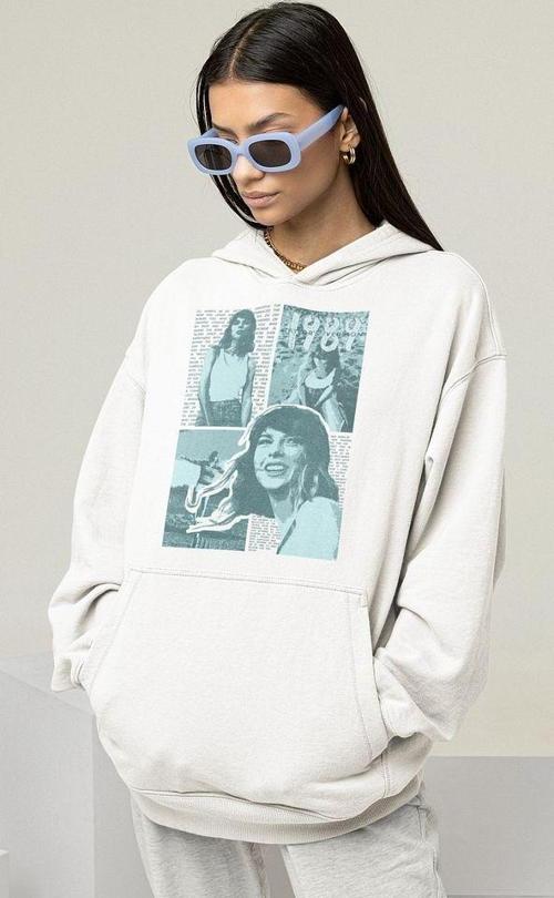 Taylor Swift 1989 Baskılı Unisex Oversize Şarkıcı Tasarım Hoodie