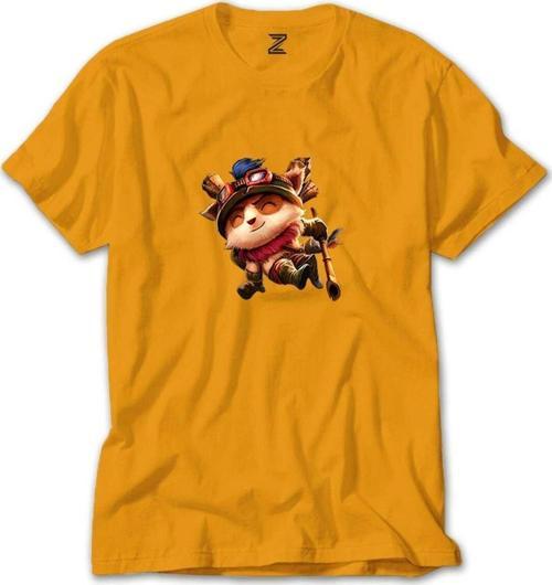 Lol Teemo Sarı Tişört