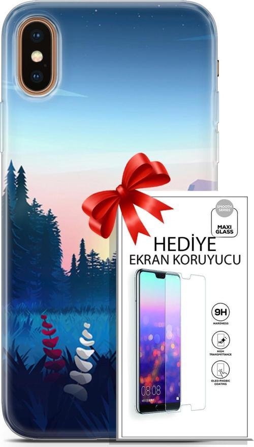 Apple İphone Xs Max Kılıf Orijinal Seri Neo 11 Batgirl 4K Baskılı Kılıf + Ekran Koruyucu Full Koruma