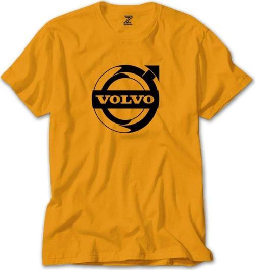 Volvo Amblem Sarı Tişört
