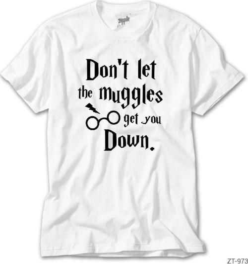Hary P. Dont Let The Muggles Beyaz Tişört