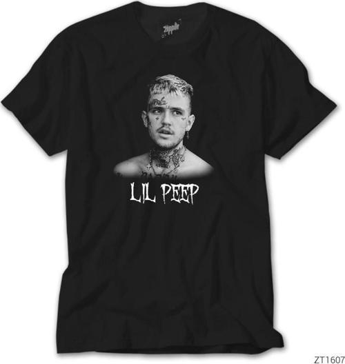 Lil Peep Siyah Tişört