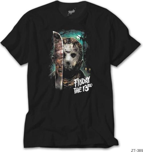 Friday The 13Th 13Üncü Cuma Siyah Tişört