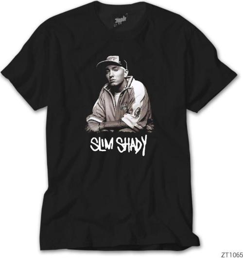 Eminem Slim Shady 08 Siyah Tişört