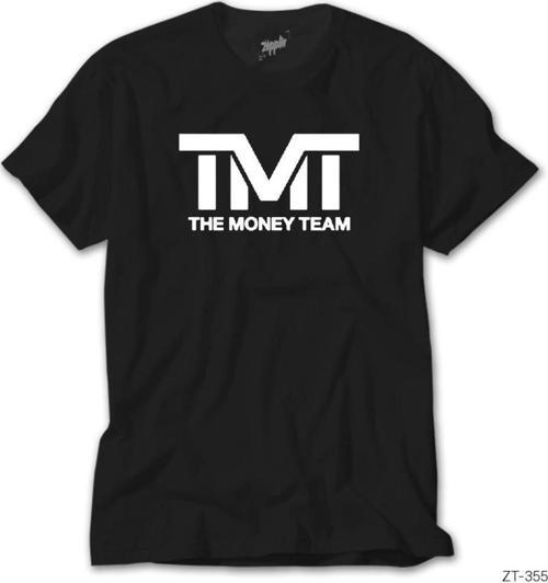 Tmt The Money Team Logo Siyah Tişört S