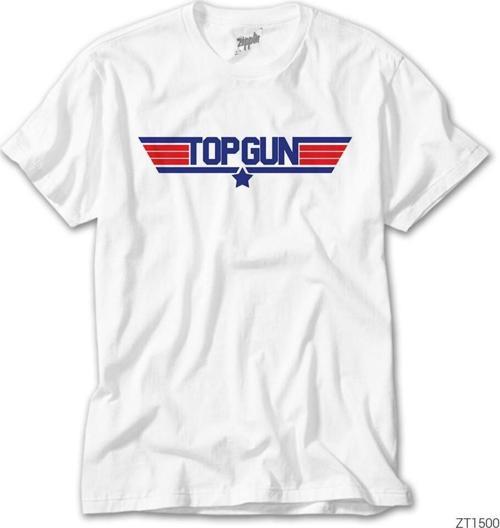 Topgun Beyaz Tişört