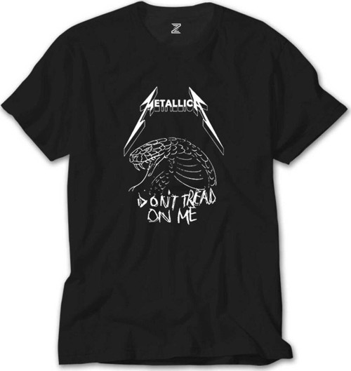 Metallica Don'T Tread On Me Siyah Çocuk Tişört 13-14 Yaş