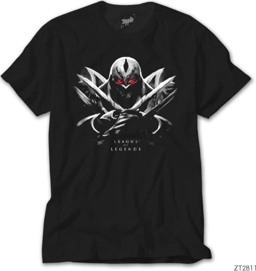 Lol Zed İn Dark Siyah Tişört