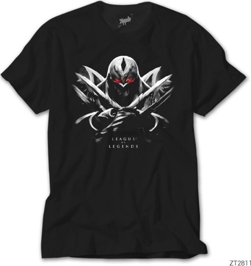 Lol Zed İn Dark Siyah Tişört