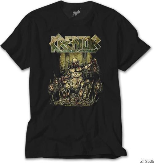 Kreator Heads Siyah Tişört