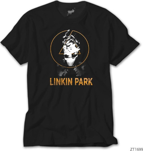Linkin Park Yellow Logo Siyah Tişört