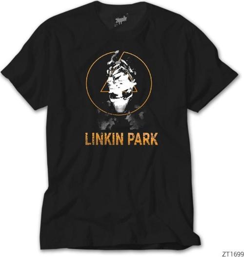 Linkin Park Yellow Logo Siyah Tişört